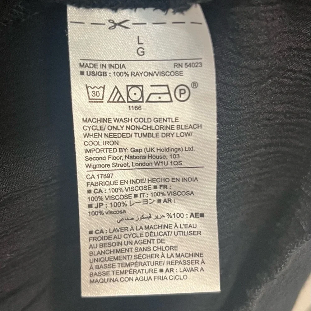 GAP Adjustable Camisole Strap Scoop Back Swimsuit Coverup - Picture 6 of 6